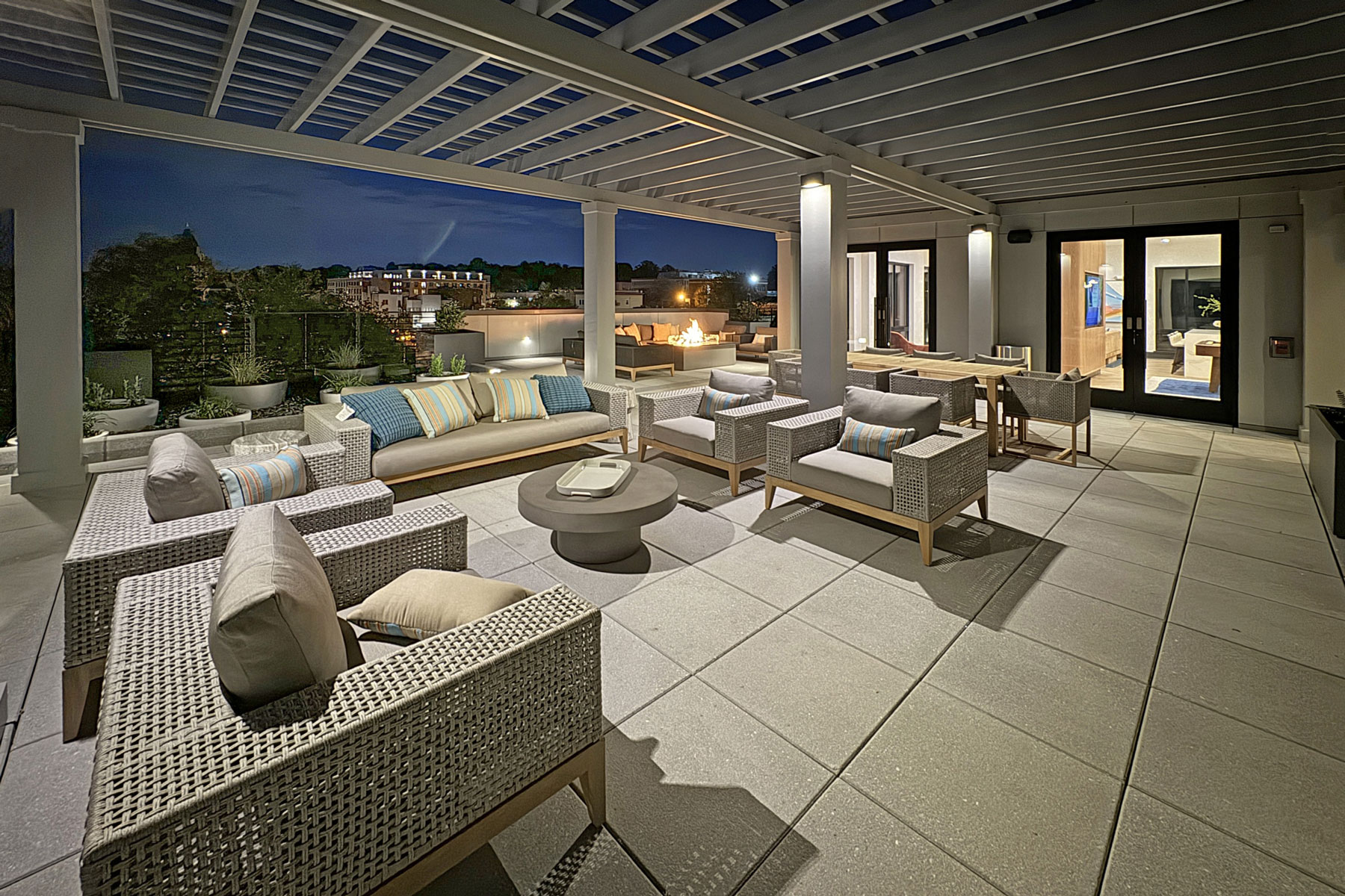 Mosaic at South Orange outdoor deck
